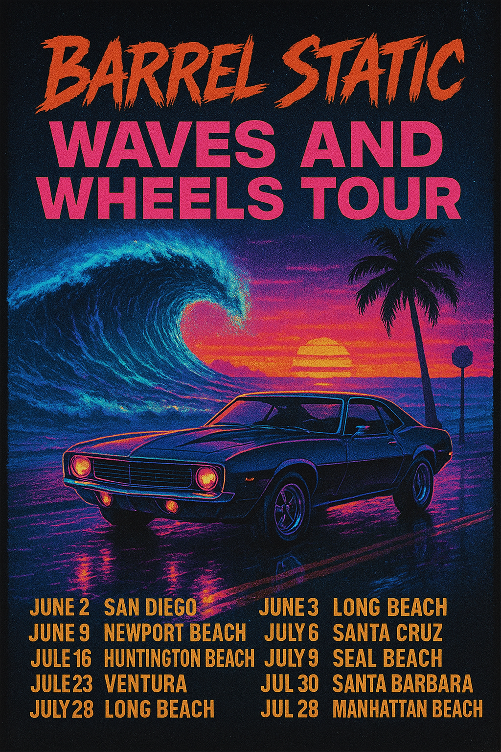 1989 Final Tour Poster